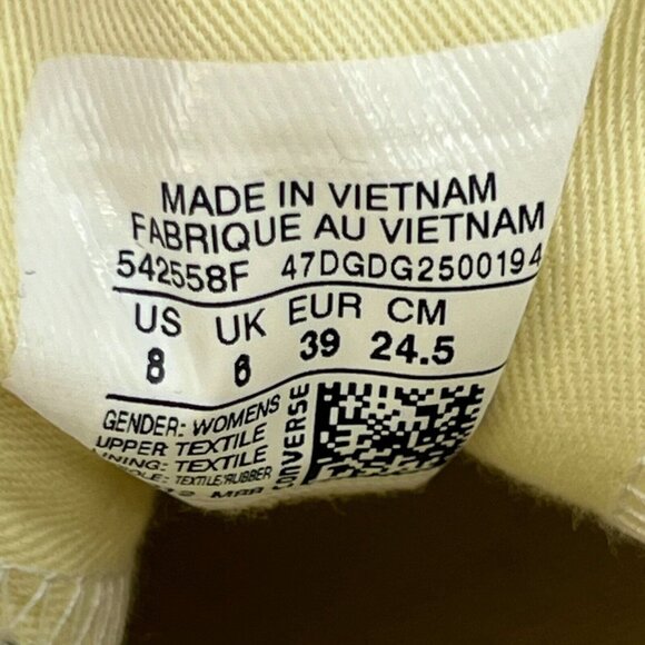 Converse Womens 542558F Multicolor Floral Chuck Taylor All Star Size 8 Sneakers - Picture 9 of 10